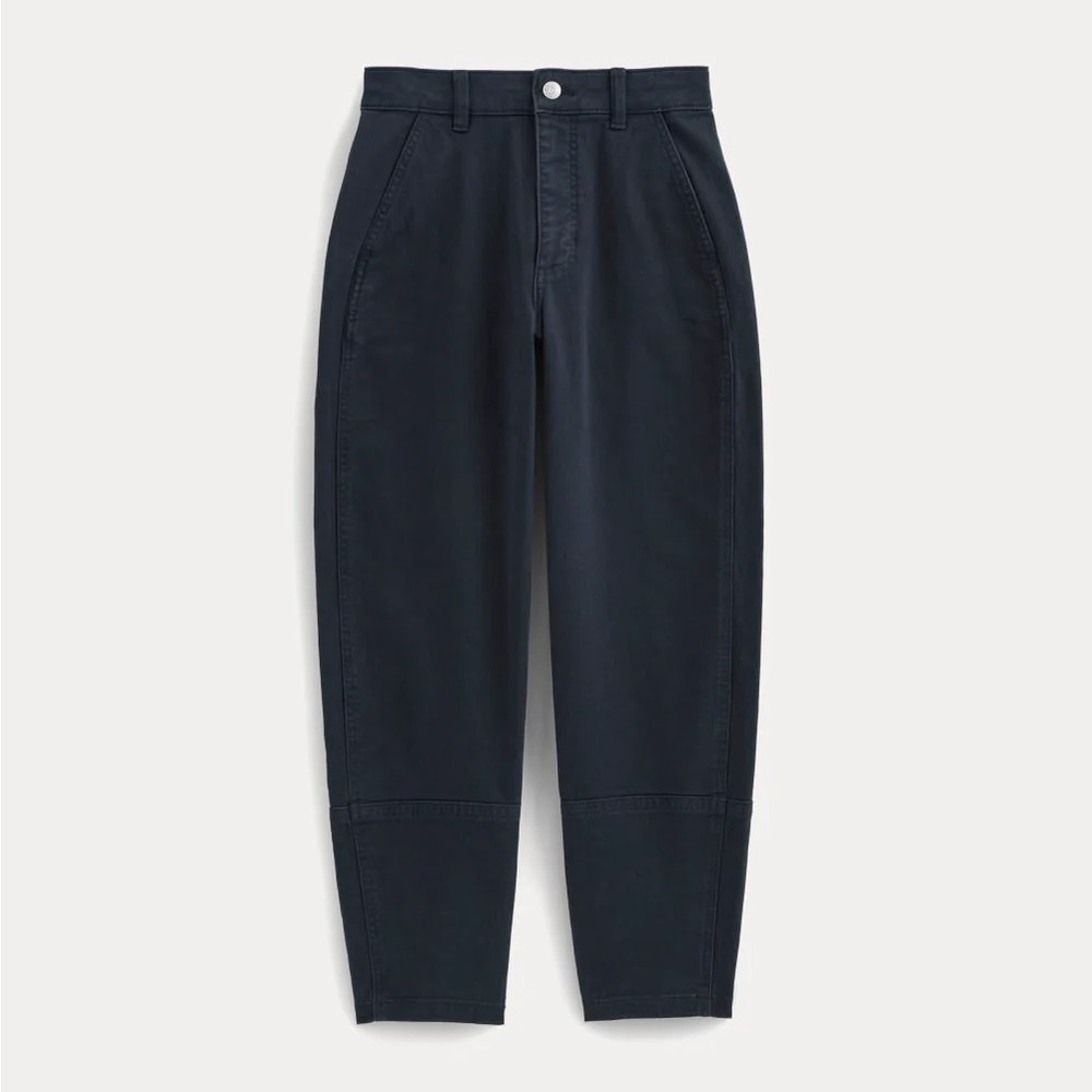 everlane | the utility barrel pant (tall) - navy